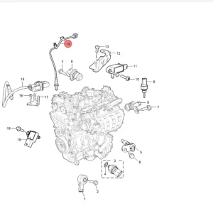 Sonda lambda za katalizatorem MG3 2024 hybryda MG Okazja