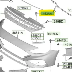 Spinka zderzaka Hyundai Tylko dziś