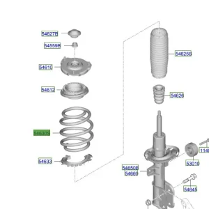 Szybka wysyłka Sprężyna zawieszenia przedniego Kia Sorento Hybrid 20-23