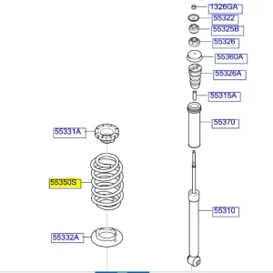 Sprężyna zawieszenia tylnego Kia Picanto 2024 Tylko dziś