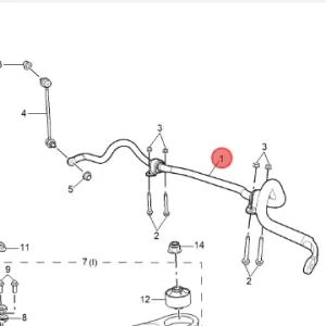 Ekspresowa dostawa Stabilizator przedni mg hs 2024