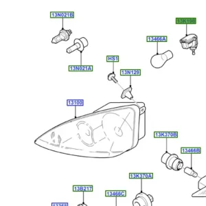 Super okazja Sterowanie elektryczne reflektorem 9805