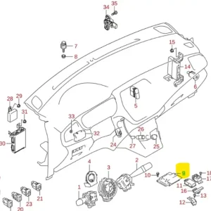 Oferta czasowa Sterownik airbag Suzuki SX4 / S Cross - wyprzedaż