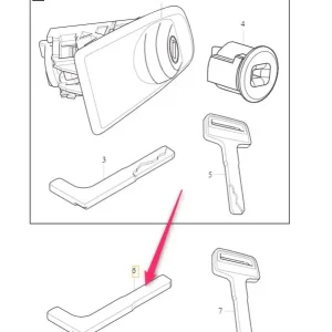 Surowy grot kluczyka Volvo Obniżka ceny