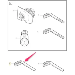 Surowy kluczyk grot Volvo Kup teraz