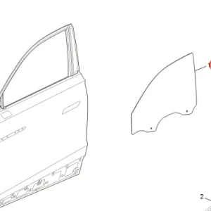 Oferta Szyba boczna lewy przód mg hs 2024