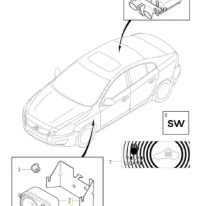 Syrena alarmu oe Volvo Oferta limitowana