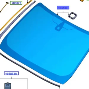 Obniżka ceny Szyba czołowa 20082012