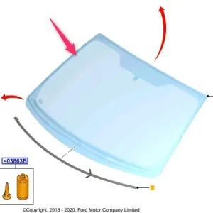 Szyba czołowa focus MK3 FORD - wyprzedaż Ograniczona ilość