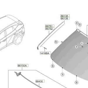 Szyba czołowa Hyundai Tucson (2022) Nowy