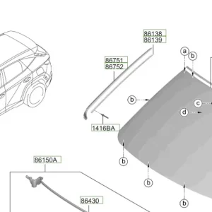 Szyba czołowa Hyundai Tucson (2024) Premium