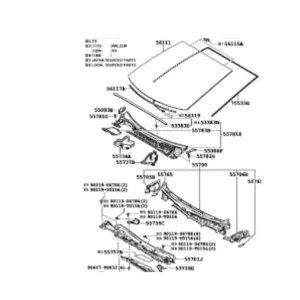 Szyba czołowa yaris iv Toyota - wyprzedaż Hit cenowy