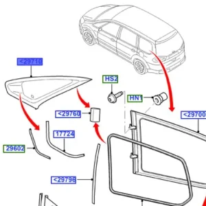 Szyba karoseryjna boczna lewa 20062015 Cena promocyjna