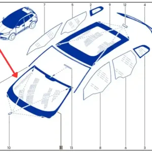 Szyba czołowa RENAULT KADJAR OE Wybór klientów