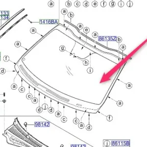 Bezpieczne zakupy Szyba czołowa rio iv KIA