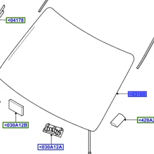 Szyba czołowa transit connect 2002 2013 FORD - wyprzedaż Szybka wysyłka
