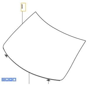 Hit cenowy Szyba czołowa Volvo S90 V90 2019