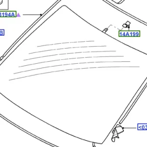 Szyba przednia FORD Tani