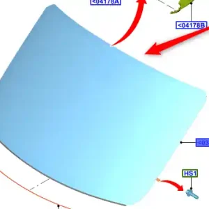 Szyba przednia FORD Kup online