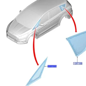 Cena promocyjna Szyba przednia prawa smax galaxy 2015FORD