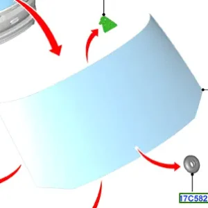 Okazja Szyba tylna cmax 20102019 FORD