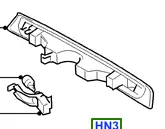 Nowy Światło stopu tył smax galaxy 20062015 FORD