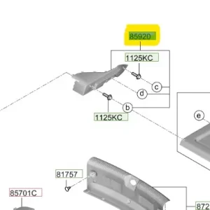 Kup teraz Tapicerka bagażnika Hyundai I30 - wyprzedaż