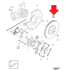 Tarcza hamulcowa oe Oferta