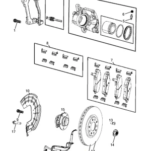 Darmowa dostawa Tarcza hamulcowa przednia Jeep Copmpass - wyprzedaż