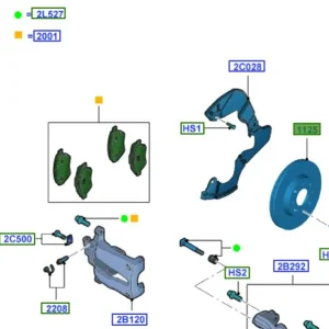 Tylko do końca tygodnia Tarcza hamulcowa przednia ka 0816 FORD - wyprzedaż