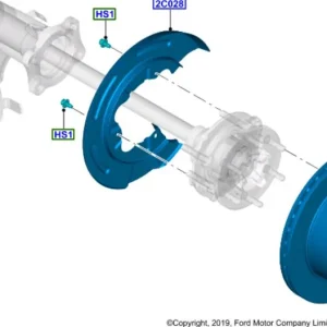 Tarcza hamulcowa tylna tke 2011 Dodaj do koszyka