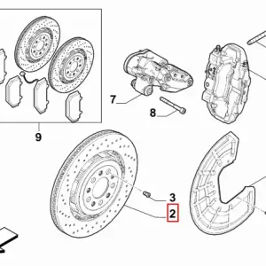 Tarcza hamulcowa tylnia Alfa Romeo - wyprzedaż Hit sprzedaży