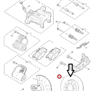 Tarcza hamulcowa tył zs hyrbid 2024 Oferta czasowa