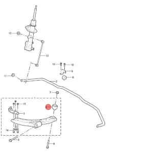 Ostatnie sztuki Tuleja wahacza mg zs I clasic