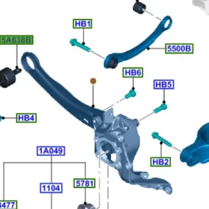 Bestseller Tuleja wahacza tylnego focus kuga FORD - wyprzedaż