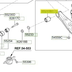 Tuleja wahacza tylnego Hyundai Tucson - wyprzedaż Tani