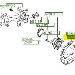 Nie przegap Tarcza kotwiczna Hyundai Elantra (2016) OE