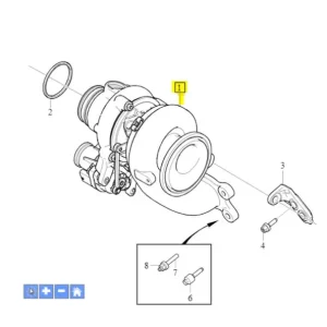 Turbosprężarka nowa ori XC40 V60 S60 Bezpieczne zakupy