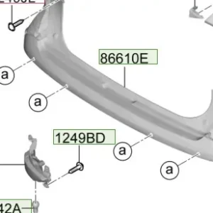 Tylna lampa przeciwmgielna lewa Hyundai I20 / Bayon (2024) Obniżka ceny