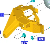 Uchwyt halogenu przedni prawy FORD Niska cena