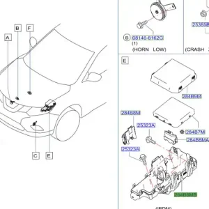 Uchwyt modułu usm qashqai J11R J11E X-TRAIL 20142022 NISSAN - wyprzedaż Łatwy zwrot