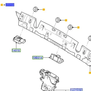 Bestseller Uchwyt pokrywy bagażnika mondeo MK4 FORD - wyprzedaż