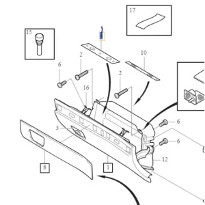 Uchwyt rygiel schowka 03 Hit sprzedaży