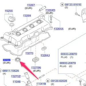 Uszczelka pokrywy zaworów NISSAN Nowość