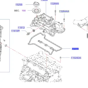 Uszczelka pokrywy zaworów nissan micra - wyprzedaż Szybka wysyłka