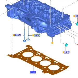 Uszczelka głowicy transit FORD - wyprzedaż Łatwy zwrot