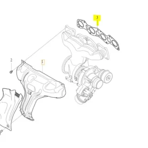 Obniżka ceny Uszczelka kolektora wydechowego b4204t23 B4204T9
