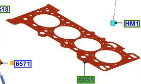 Premium Uszczelka głowicy cylindrów