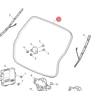 Okazja Uszczelka bagażnika mg hs (gen1)