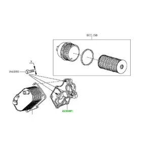 Uszczelka chłodnicy oleju NISSAN Niska cena